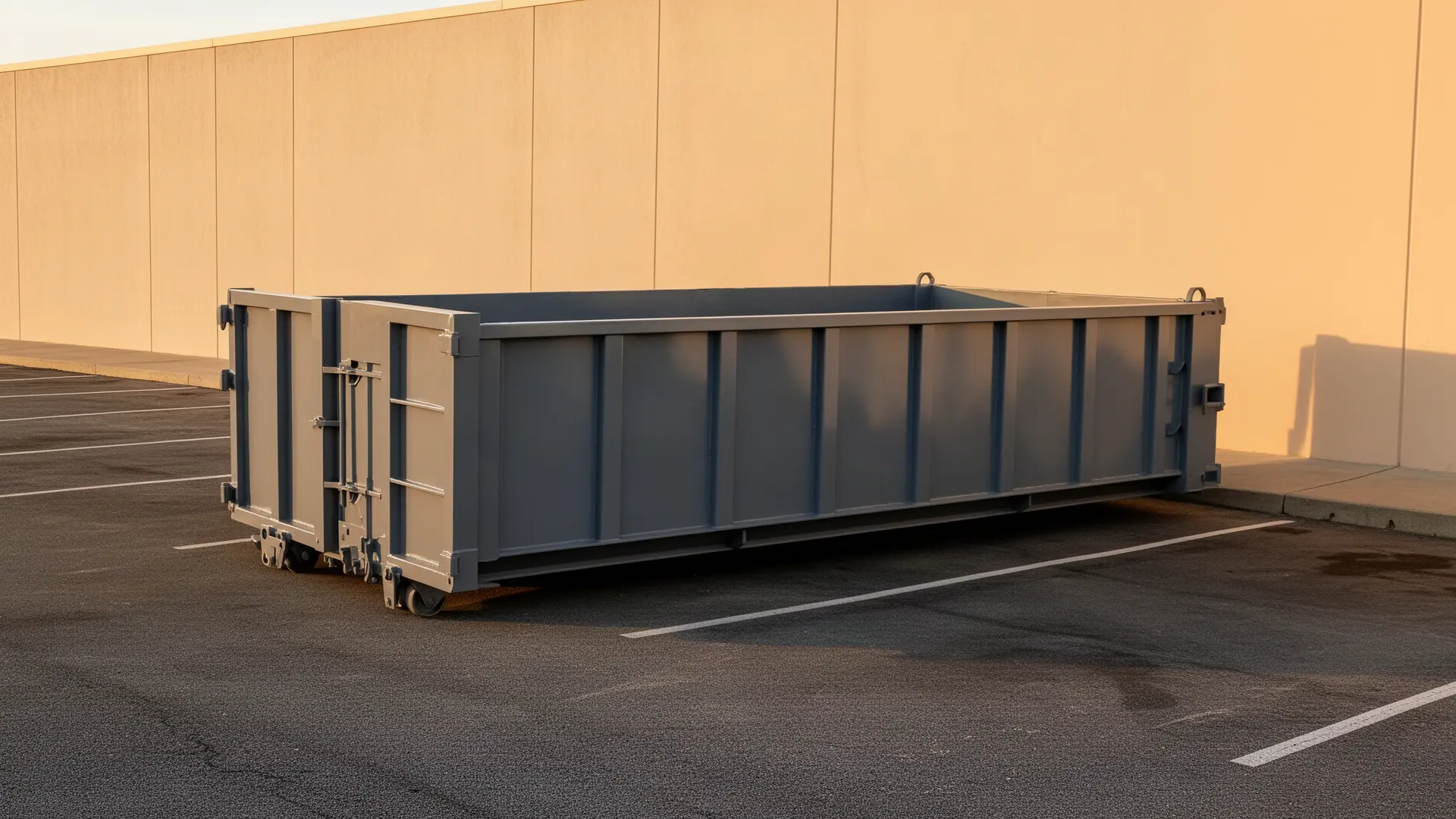 Roll-off dumpster from Stephanie's Dumpster Rental in Huntington, WV